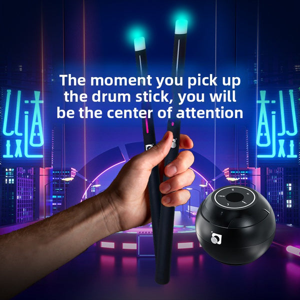 Portable Electronic Drum Set for Beginners with 5 Drums and 4 Cymbals