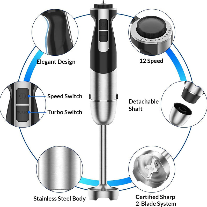 Handheld Electric Food Mixer for Baby and Home Use