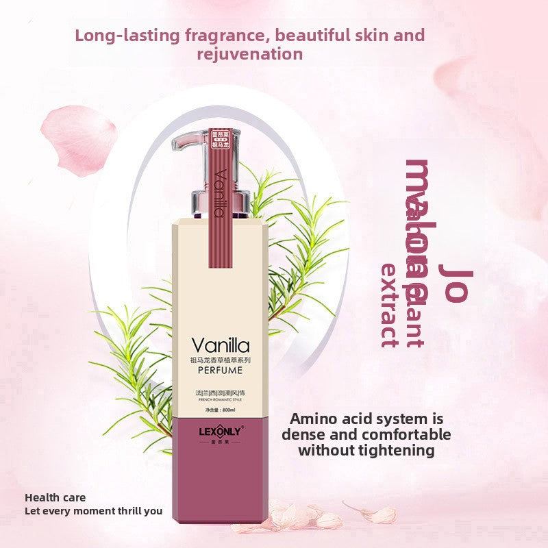 Plant fragrance skin-nourishing body wash