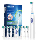 Rotating Electric Toothbrush with 5 Modes and Soft Bristles