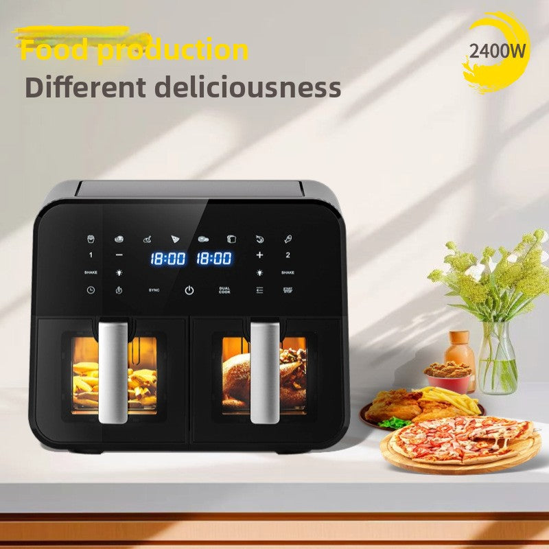 10L Dual Pot Electric Fryer