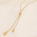 Atmospheric, fashionable and simple feng shui water drop pendant