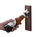 Wooden Magnetic Wall Mounted Bottle Opener