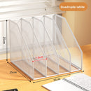 Metal File Organizer Office Document Storage Rack