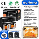 Air Fryer Household Flip-Free Airfryer