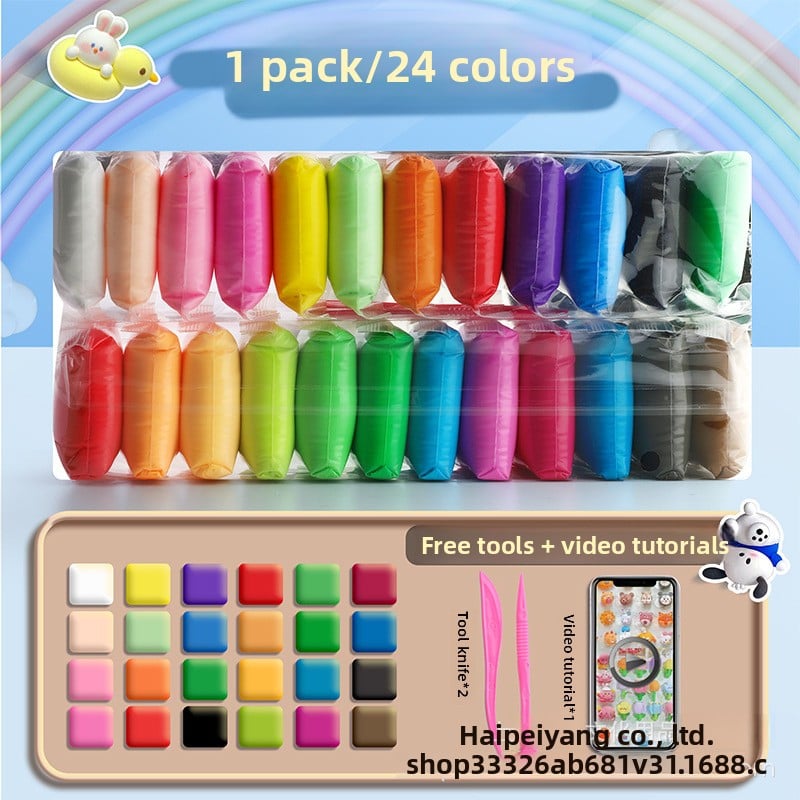 36 Color Super Light Clay for Kids