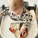 Baby Bibs Waterproof Infant Eating Bib with Pocket Children Drawing Machine Washable Long Sleeve Apron Kid Burp Cloth Baby Stuff - TrendTrove