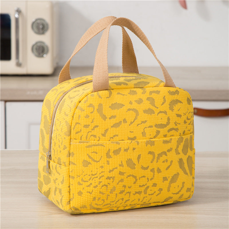 Outdoor creative ink pattern insulation bag lunch bag lunch box bag travel cooler bag picnic bag lunch bag - TrendTrove