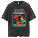 Washed and distressed T-shirt