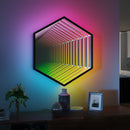 Multi-Layer LED Abyss Mirror Wall Light for Modern Decoration