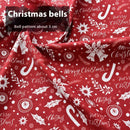 Christmas Fabric Creative Fabric Cotton Handicraft DIY Material Cotton Doll Cartoon Clothes For The Elderly