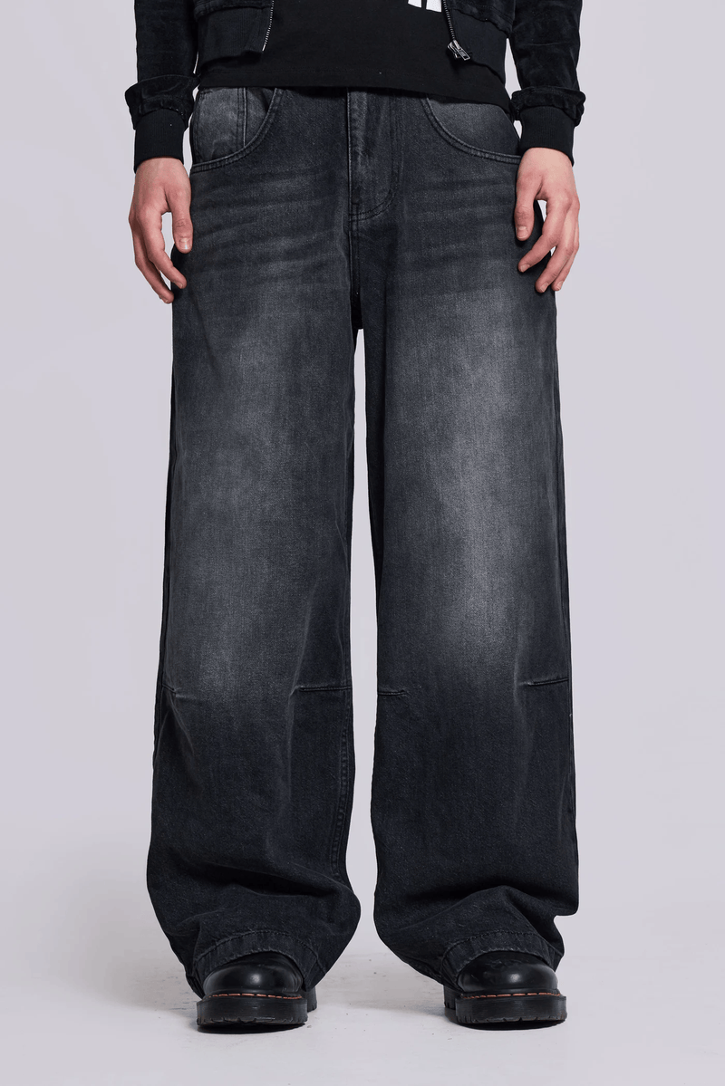 Jaded London Light Wash Colossus Fit Jeans