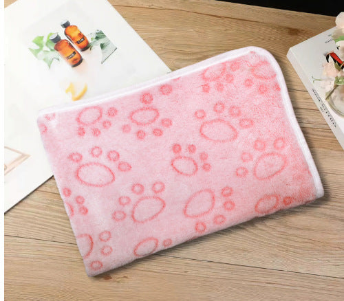 Soft Flannel Pet Blanket for Dogs and Cats