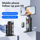 P02 Auto Face Tracking Stand 360 Rotation Phone Holder Desktop Tracking Gimbal Stabilizer Tripod for Live Vlogging Video - TrendTrove