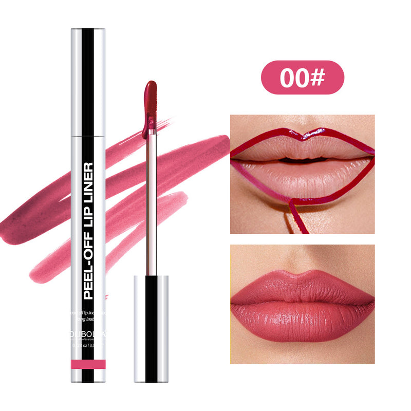 Tear lip liner waterproof lasting non-fading moisturizing doodle lip lipstick lip gloss lip glaze