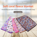 Soft Flannel Pet Blanket for Dogs and Cats