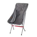 Outdoor Folding Chair Heighten Moon Chair Portable Camping Fishing Chair Leisure Beach Chair Back Chair - TrendTrove