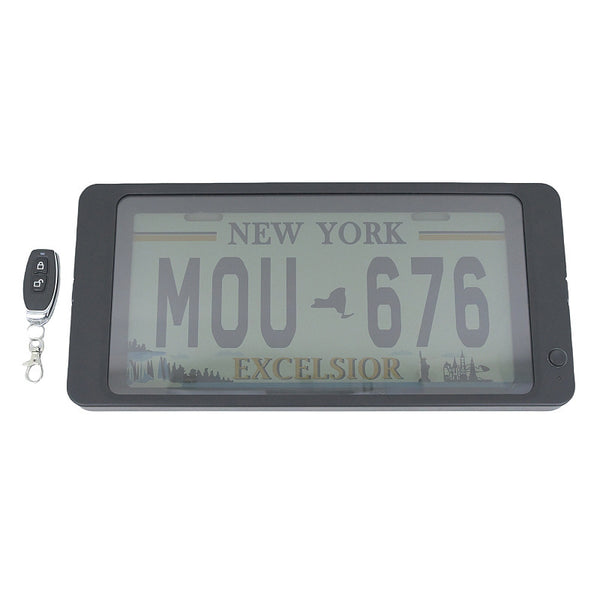 US Standard License Plate Frame Functionality