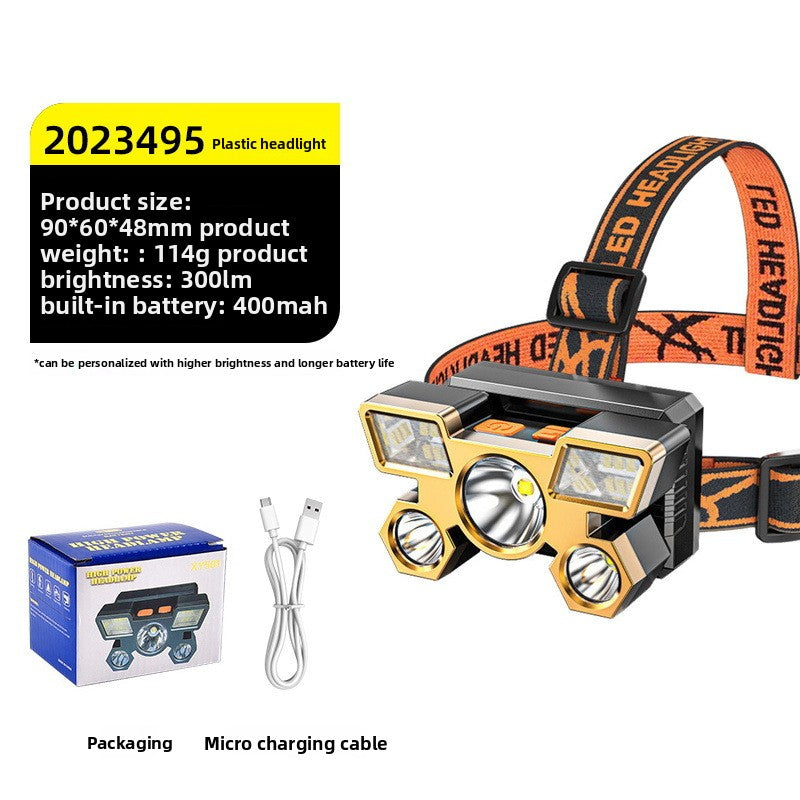 Long battery life, strong bald head with sensor light