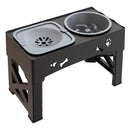 Adjustable Stainless Steel Pet Dog Bowl