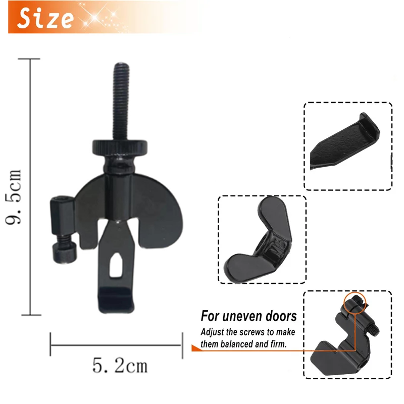 Portable Door Lock Privacy Extra Security Lock Anti Theft Travel Inside Door Locker for Traveling Home Bedroom Apartmen - TrendTrove