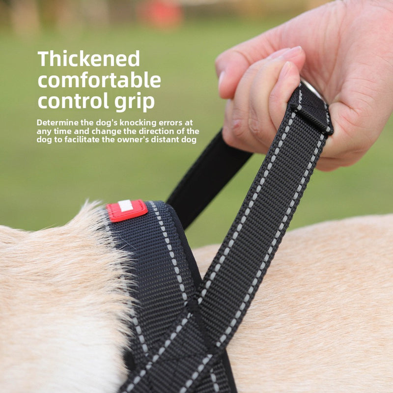 Dog chest and back outdoor large dog leash
