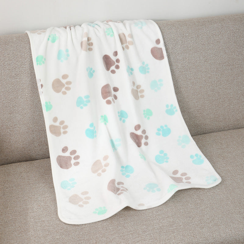 Soft Flannel Pet Blanket for Dogs and Cats