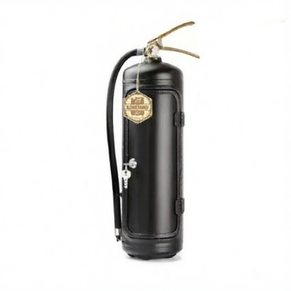 Mini Fire Extinguisher Wine Cabinet Decoration Iron Ornament