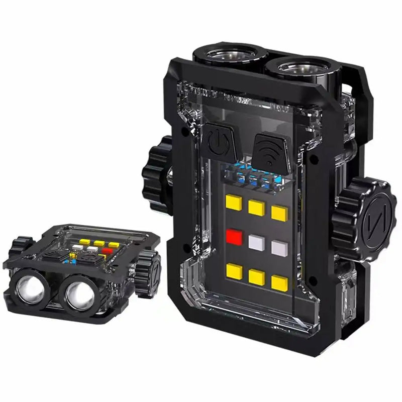 LED Portable Keychain Light Camping COB Flashlight 6 levels of Dimming Rechargeable Outdoor Mini Lantern With Magnet - TrendTrove