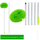 Aluminum alloy splicing circular dust collector, dust collector, ceiling cleaning tool, circular dust collector - TrendTrove