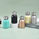 Mini 304 stainless steel chubby thermos cup double layer vacuum portable portable pocket cup gift cup - TrendTrove