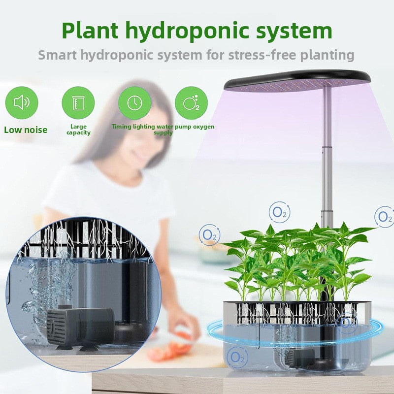 Intelligent Hydroponic Plant Growth Light