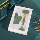 Double Head Jade Facial Roller and Gua Sha Massage Tool