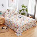 Cotton Printed Twill Single Double Bed Sheets