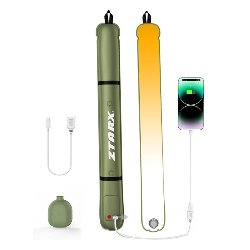 Solar USB Inflatable Camping Light with Magnetic Waterproof Design