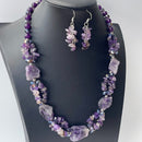 amethyst jewelry set