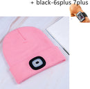 LED luminous knitted hat