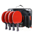 Boli Table Tennis Racket Set with Net and Balls