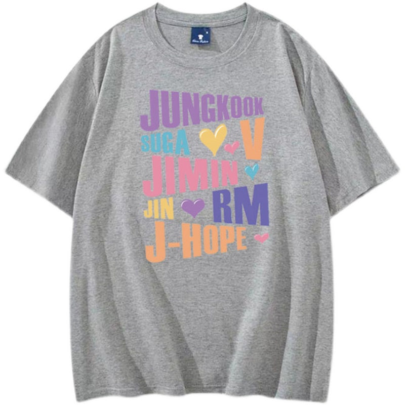 Print Cotton Short-Sleeve T-Shirt