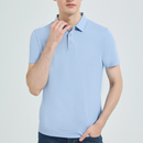 Tencel Draped No-Iron Polo Shirt