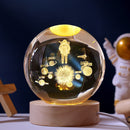 Galaxy Crystal Ball night light