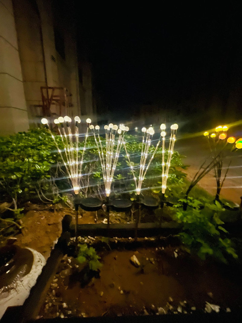 Solar Outdoor Waterproof Firefly Garden Light with LED