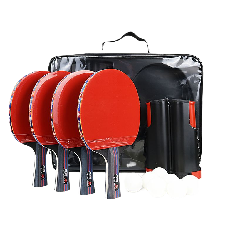 Boli Table Tennis Racket Set with Net and Balls
