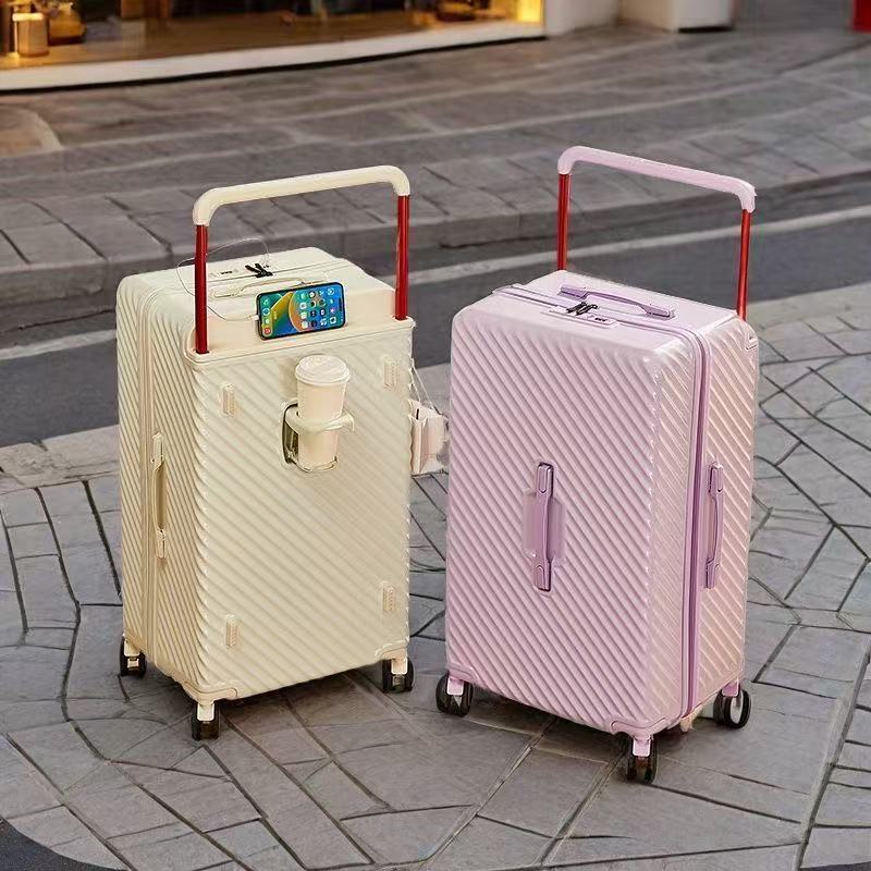 Five-Wheel Large-Capacity Travel Luggage with Password Lock