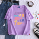 Print Cotton Short-Sleeve T-Shirt