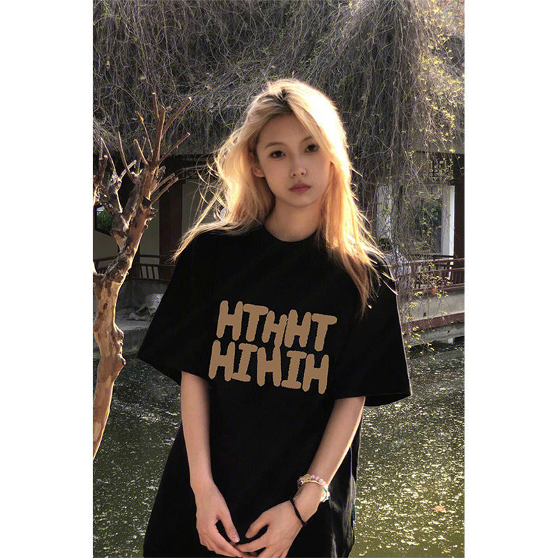 Casual All-match Top Half-sleeved T-shirt