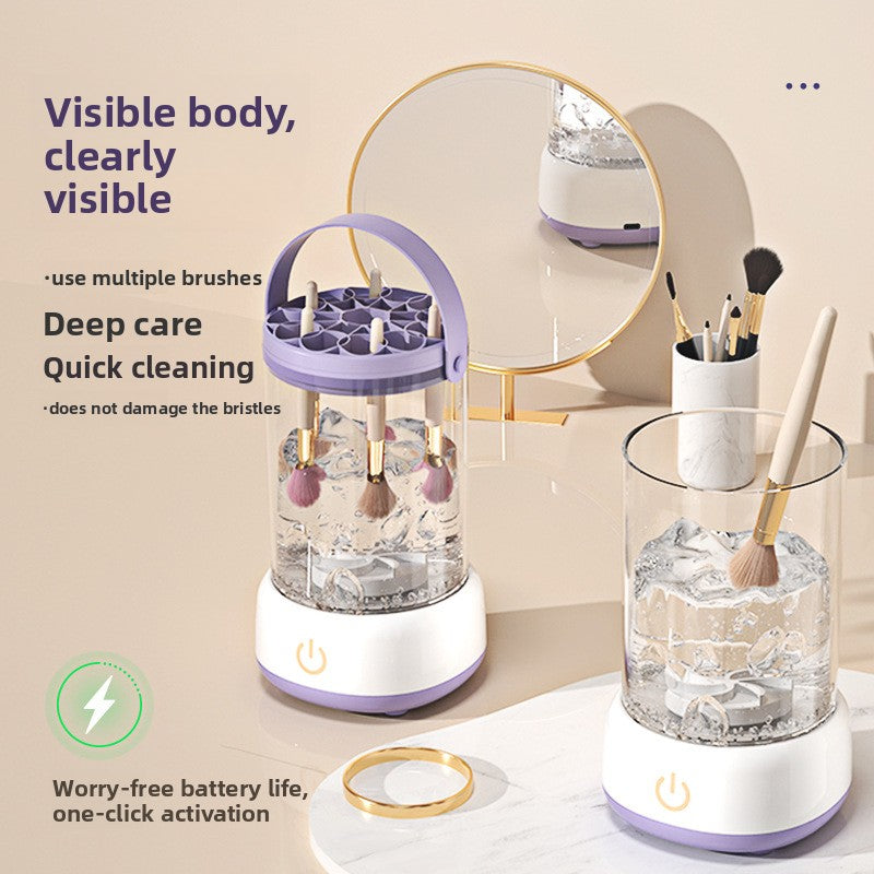 makeup brush cleaner