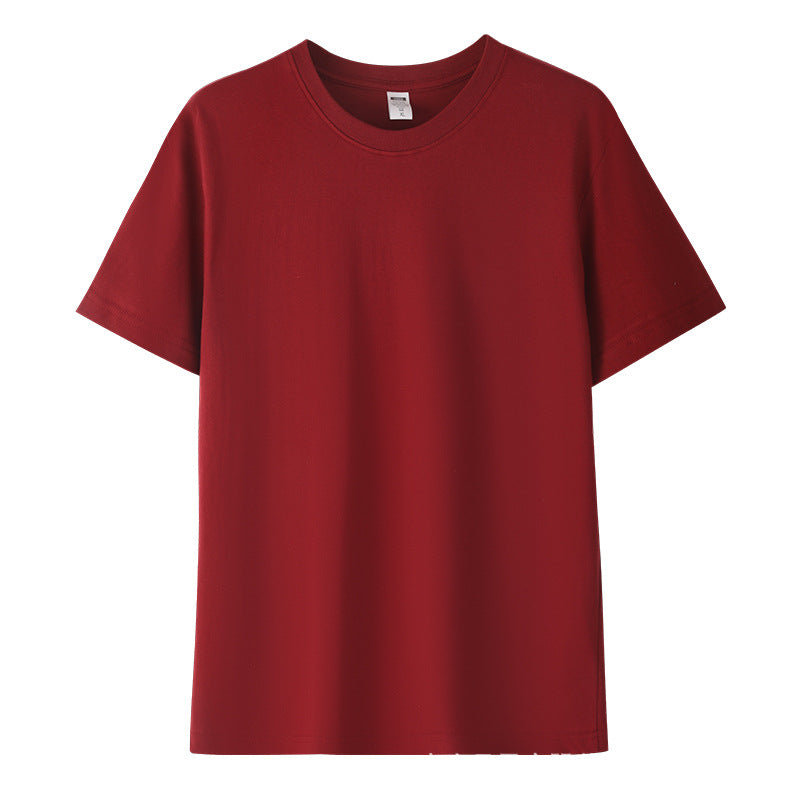 Combed Cotton Short-Sleeved T-Shirt