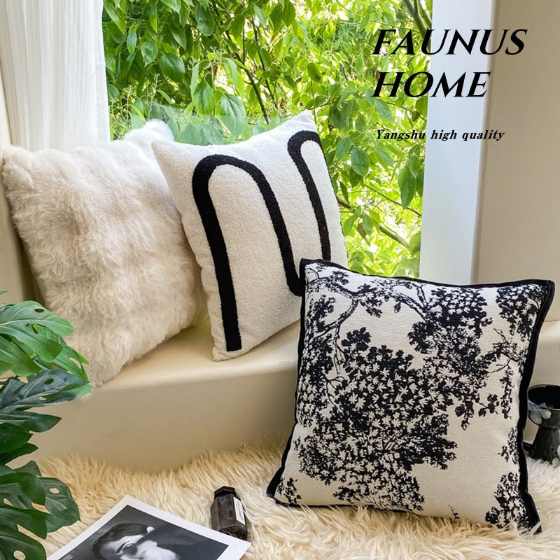 Plush Sofa Cushion Pillow