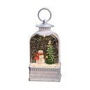Christmas Glowing Water-Filled Lantern Desktop Decoration
